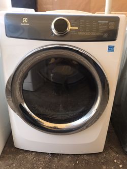Electrolux steam gas dryer new