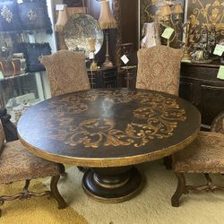 Casa Bonita Dining Table And Six Chairs 