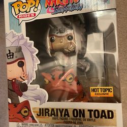 Funko Pop Exclusive 6 Inch Anime Naruto Jiraiya On Toad Quick Sell Out 