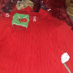 New Red Sweater ××l