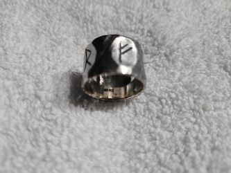 Sterling Silver Wide Men's ring