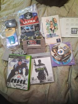 Lot of video game items, Nintendo,  Playstation 2, xbox