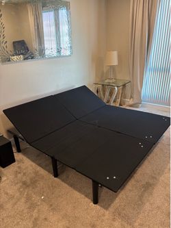 Adjustable Bed Frame 2 twin = King
