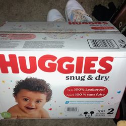 Huggie Diapers Size 2