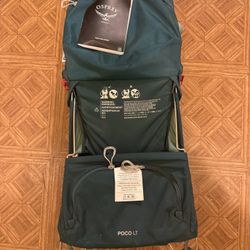 Osprey Poco LT Child Carrier Backpack & Rain Cover