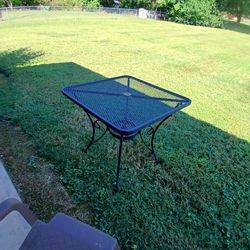 Metal Patio Table 