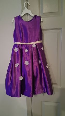 Satin. Princess dress