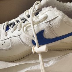 White Nike Airforces