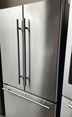 Jenn Air 3-Door Black Stainless Refrigerator
