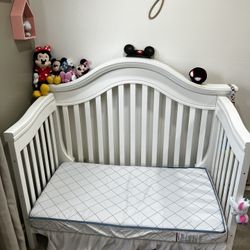Crib Size Bed W/ Mattress 