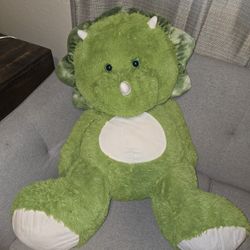 Jumbo Green Dino Plushie 