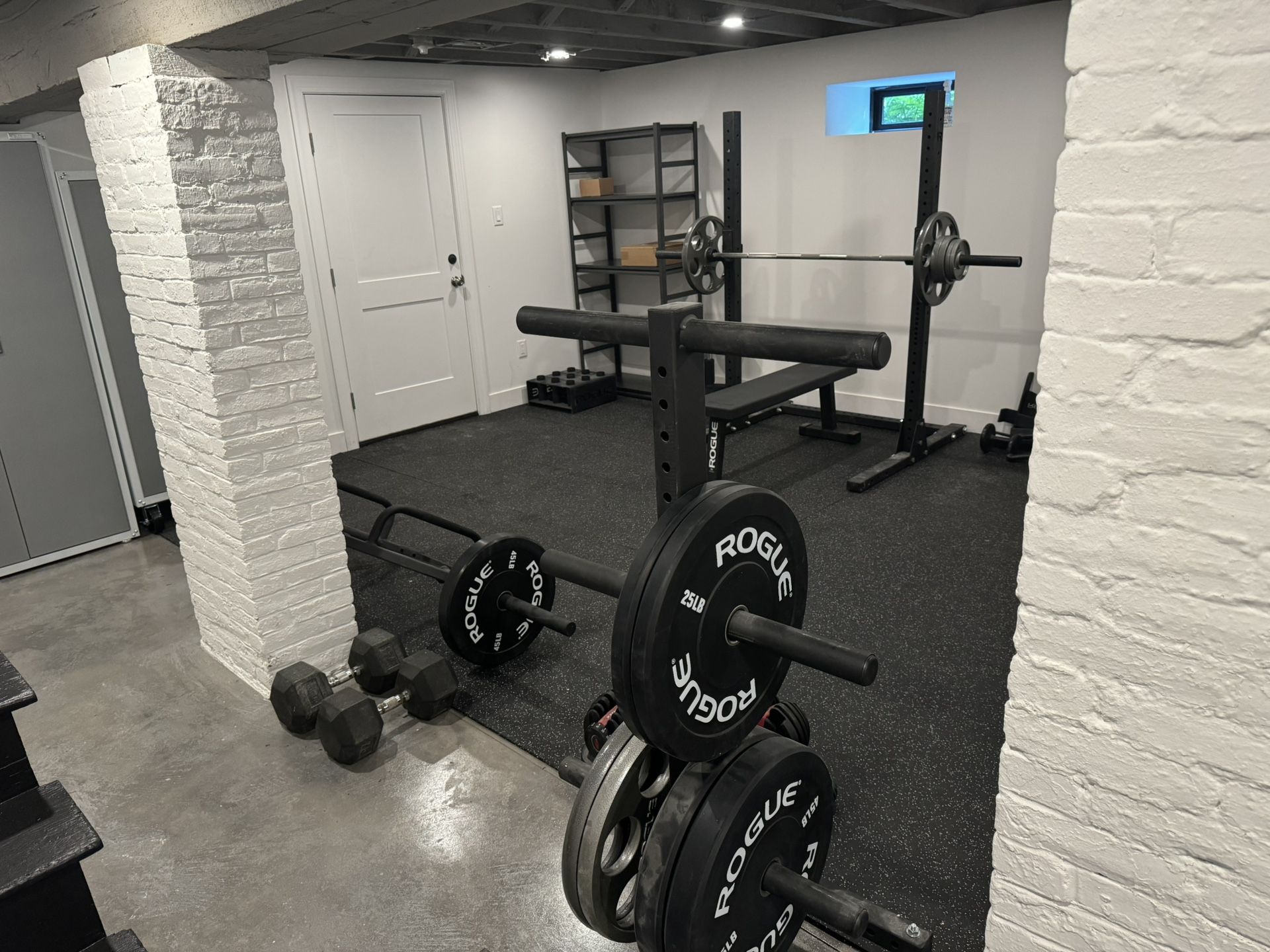 Rogue Squat Stand, Trap Bar, Weight Tree, Barbell Stand, Pull-up BAR