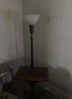 Antique table lamp