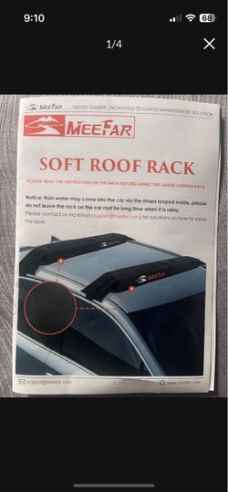 Soft roof rack (please read)