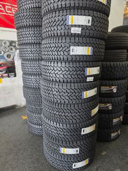 35" Goodyear Wrangler Duratrac tires