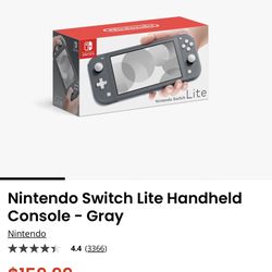 Nintendo switch Lite 