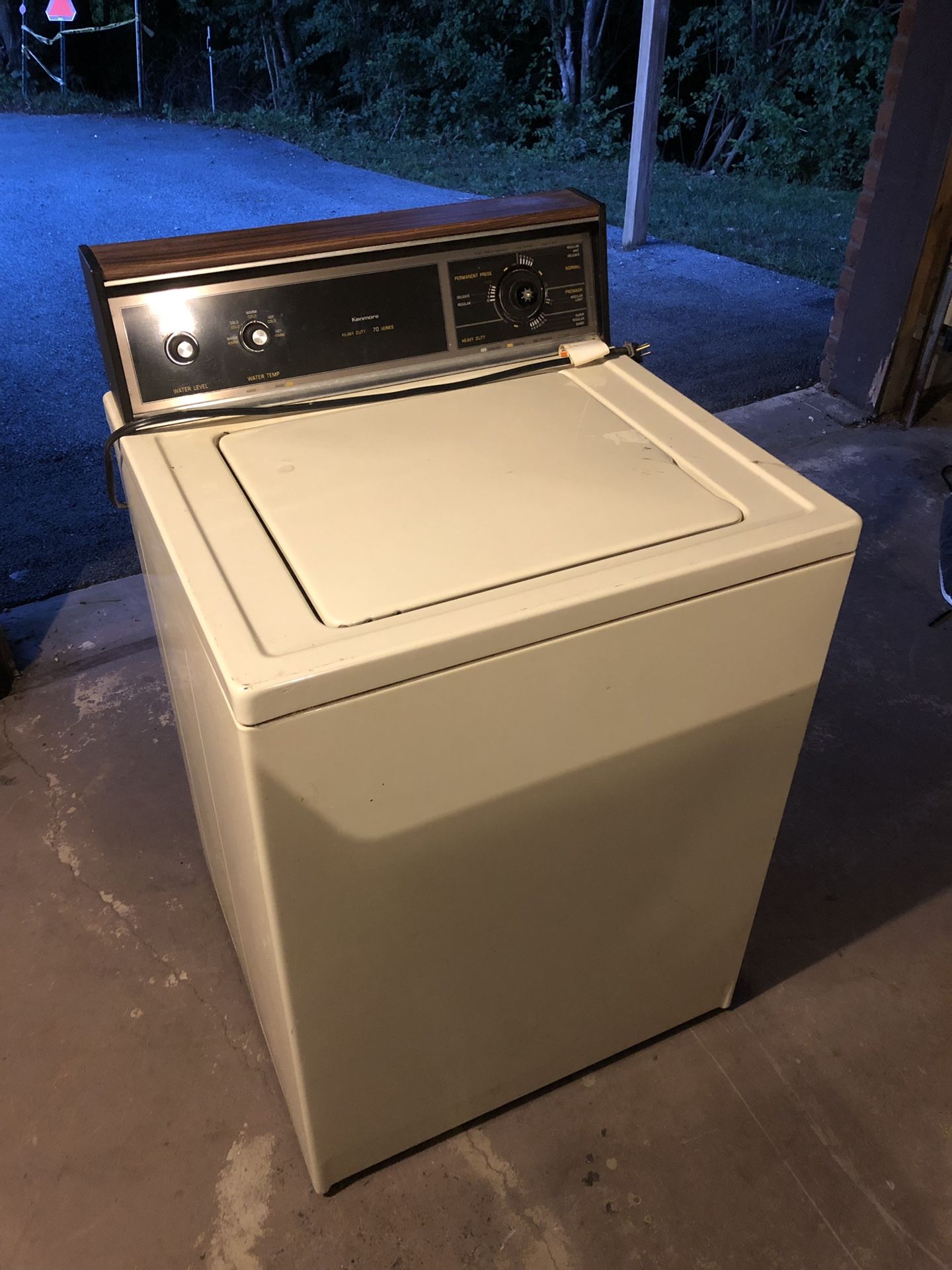 Kenmore Washer