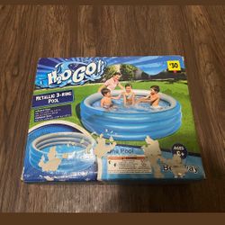 H2O GO Inflatable Outdoor Pool 