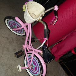 Vintage Metal Bike For Dolls