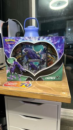 Pokémon Shadow Rider Calyrex V Box Sealed 2021 4 Packs Chilling Reign SWSH131