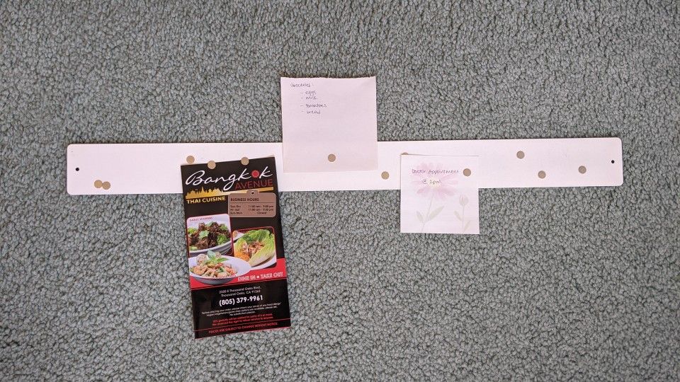 Magnetic Memo/Photo Strip
