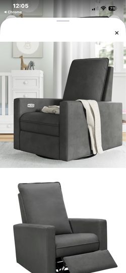 Cash only! Greyleigh Baby & Kids Upholstered Power Recliner