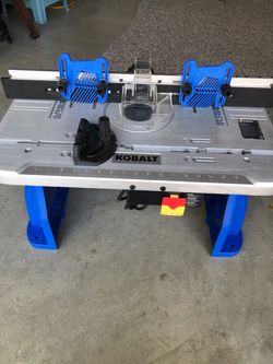 Kobalt Router Table with Fence and Guard