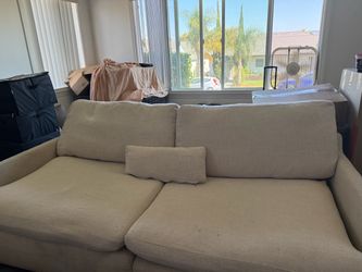 Ashley Furniture Cloud Linen 2-Seater Sofa