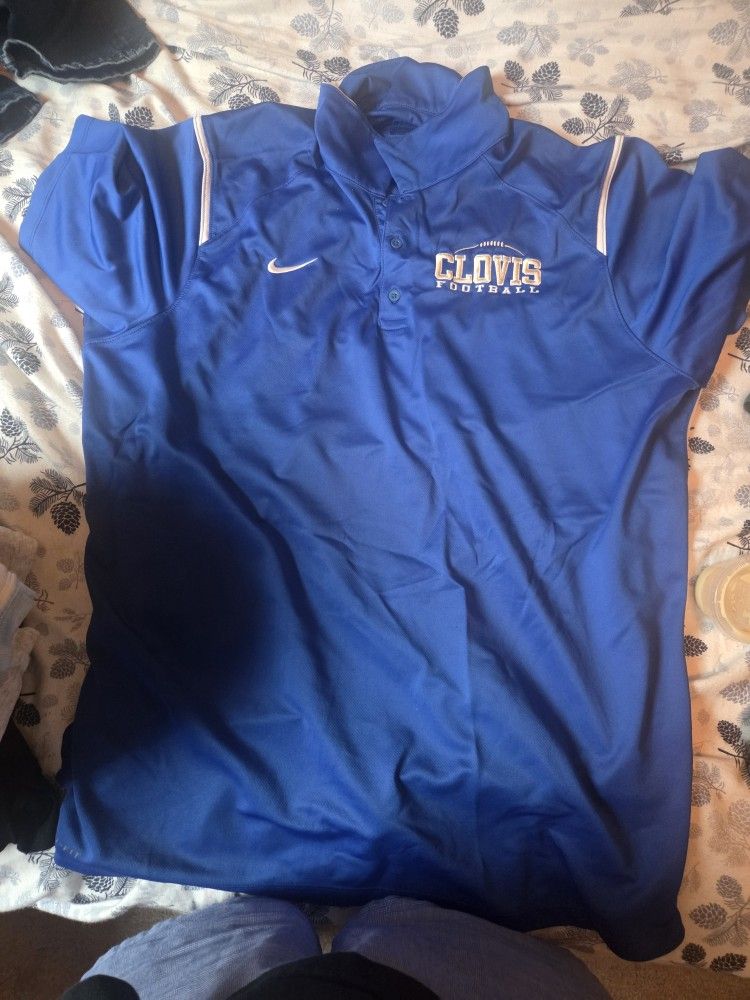 Dry Fit Clovis Football Polo