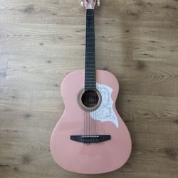 Rogue Starter Acoustic Guitar - Pink