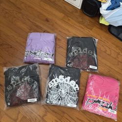 Large Spider Hoodies