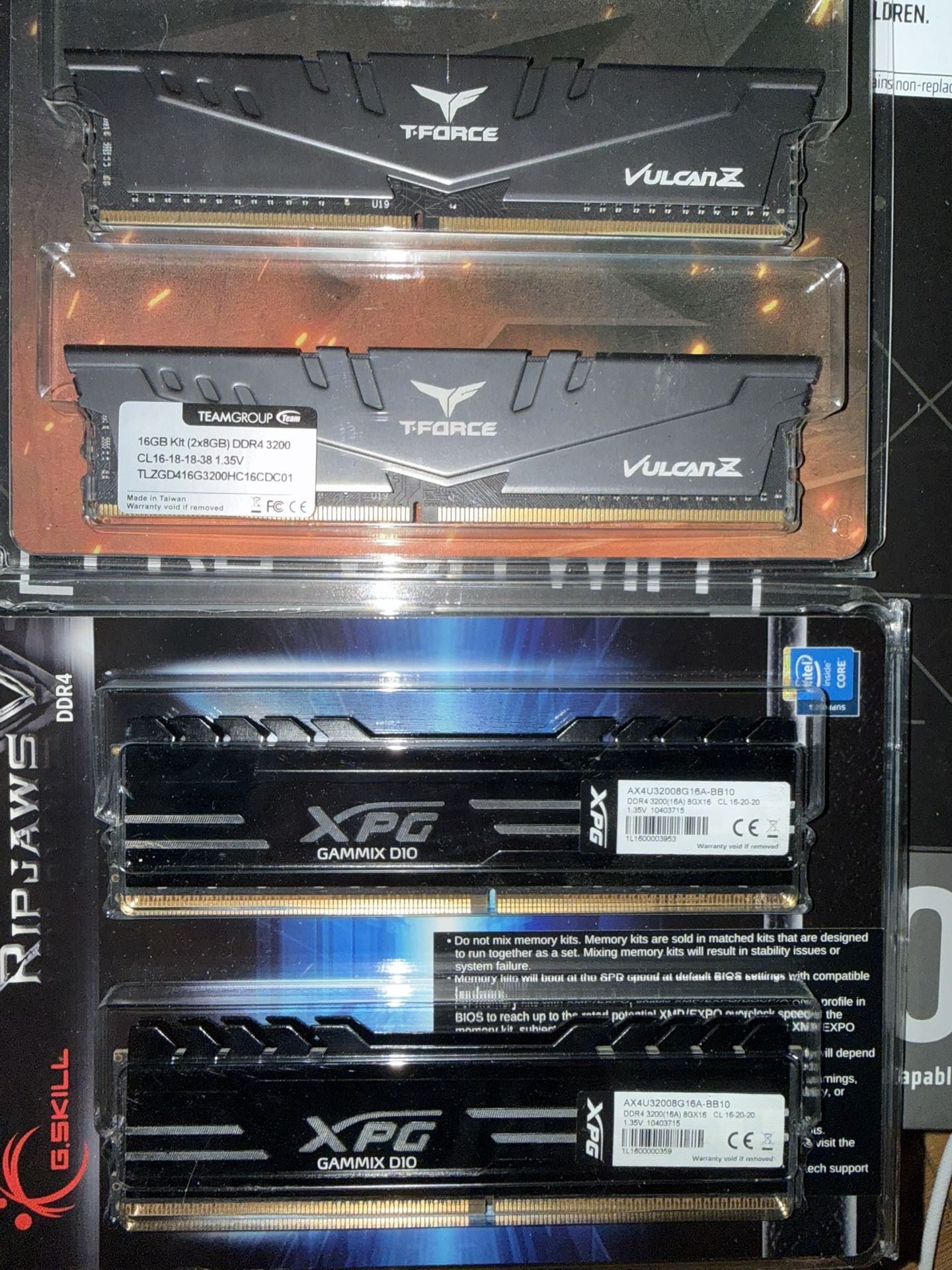 Ddr4 3200mhz Ram desktop gaming memory 