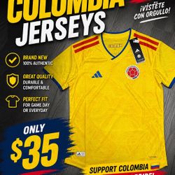 🇨🇴 NEW Colombian Jerseys Available 🇨🇴