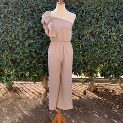 NWT Off One Shoulder Pantsuit