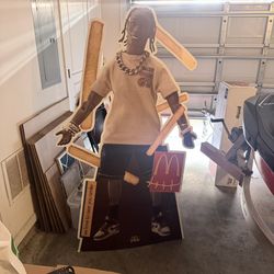 Travis Scott Lifesize Action Figure 