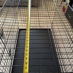 dog Cage 48 inches Long 32 inches high 30 inches Width 
