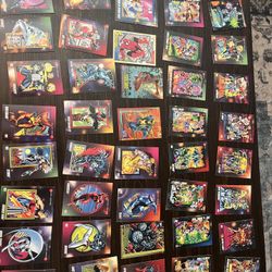 Comic Cards Hologram And Sets