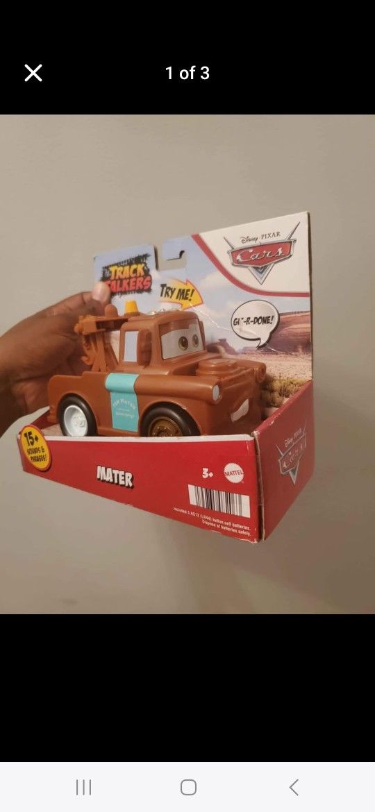 Track Talker Disney Pixar Cars Tow Mater Toy