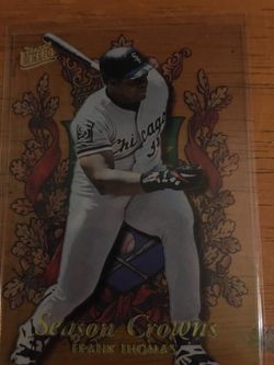 Baseball card Frank Thomas season of 1994