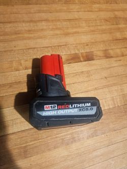 Milwaukee M12 High Output (5ah)