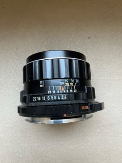 Pentax Asahi Takumar 105mm f/2.4 Lens 105mm