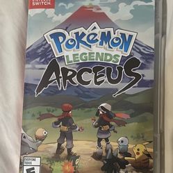 Pokemon Legends Arceus Nintendo Switch