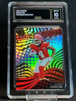 2023 Donruss 🔥 Rasheed Rice 🔥 Rookie Revolution GMA 10 💎 Mint - Kansas City Chiefs