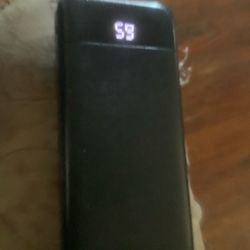 charmast Portable Charger with Built in Cables, Power Bank with Cords Wires, Slim 10000mAh Travel Battery Pack 6