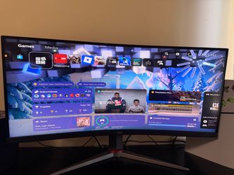 34 va curveed gaming monitor wqhd (3440x1440), 180Hz