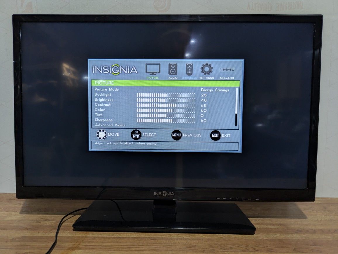 Insignia 28" LED TV Model NS-28D310NA15