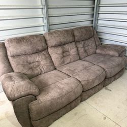 Brown Couch (Clean And Pet Free)