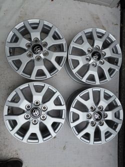 Toyota Silver ET60MM Tacoma Factory Rim 17x7 2024-2025 Original OEM Alloy 10637