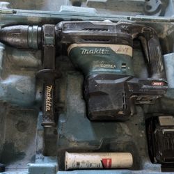 makita 40v xgt sds max rotary drill grh05 