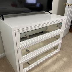 zgallerie White 3 Drawer Dresser